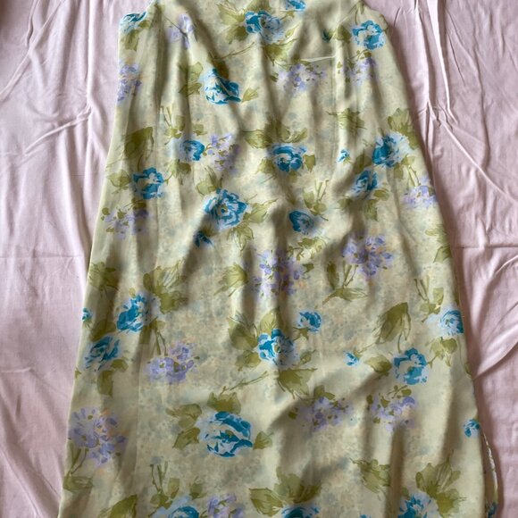 Cottagecore Boho Floral Reversible Shift Maxi Dress Lightweight - Picture 13 of 14
